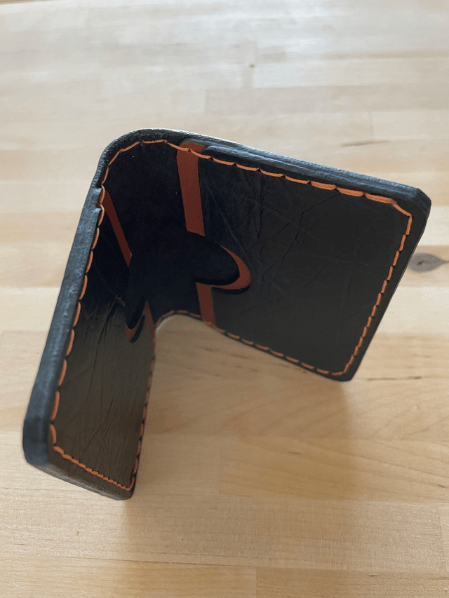 Porte-cartes double noir
