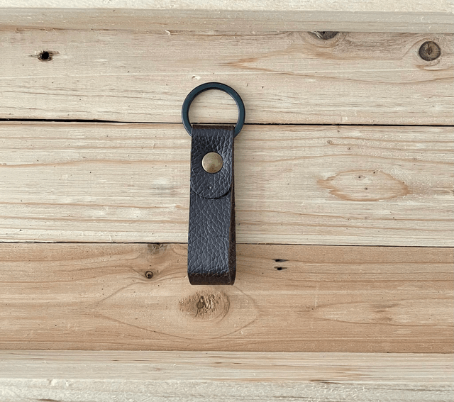 Porte-clefs marron