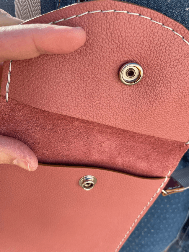 Sac en bandoulière vieux rose