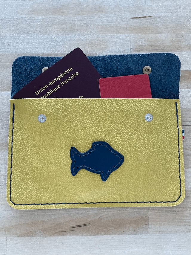 Pochette pour papiers administratifs (carte d'identité, permis de conduire, passeport, etc...)