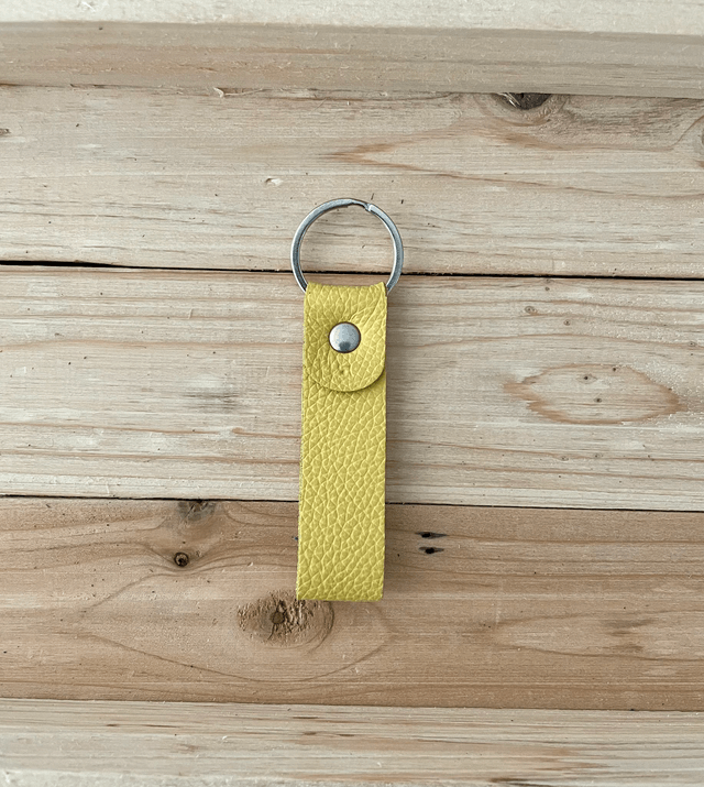 Porte-clefs jaune