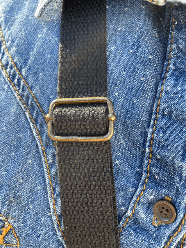 Sac bandoulière marron/noir