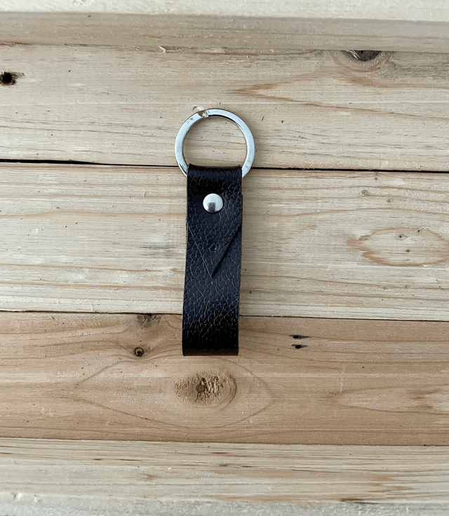 Porte-clefs marron