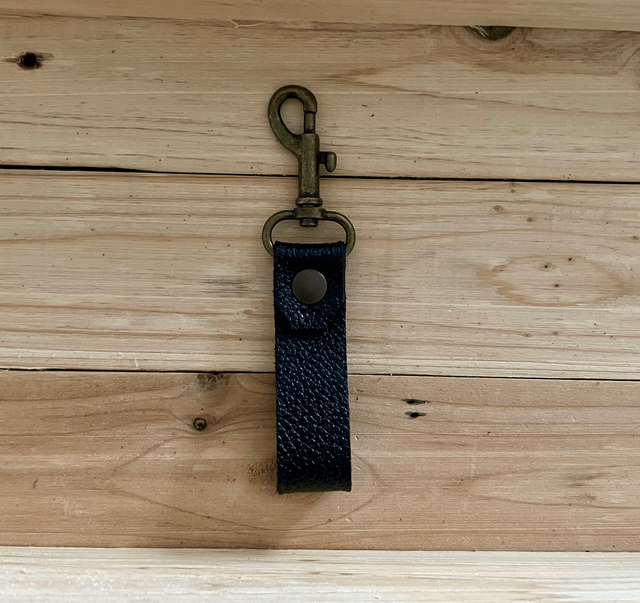 Porte-clefs noir