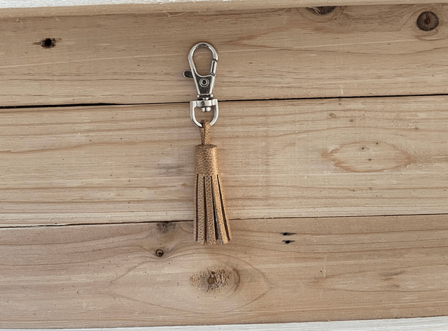 Pompon marron fantaisie