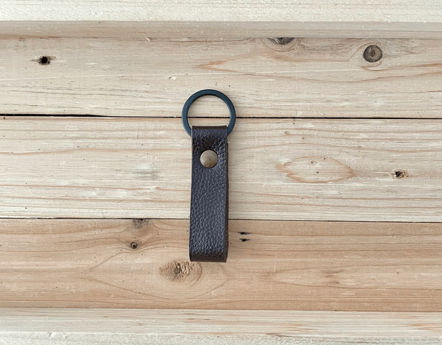 Porte-clefs marron