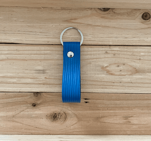Porte-clefs bleu