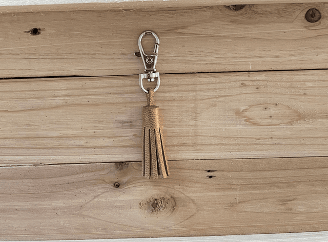 Pompon marron fantaisie