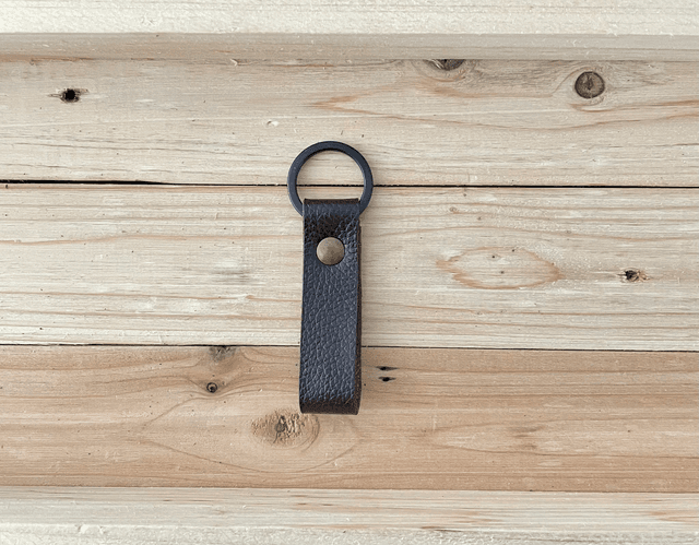 Porte-clefs marron
